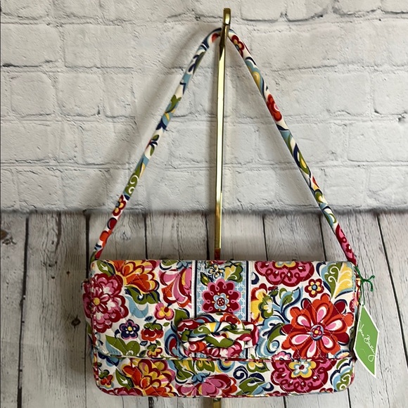 Vera Bradley Botanical Mini Hipster NWT - Picture 2 of 13